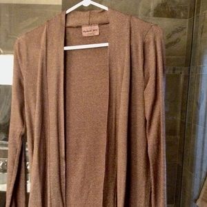 Michael stars open front cardigan